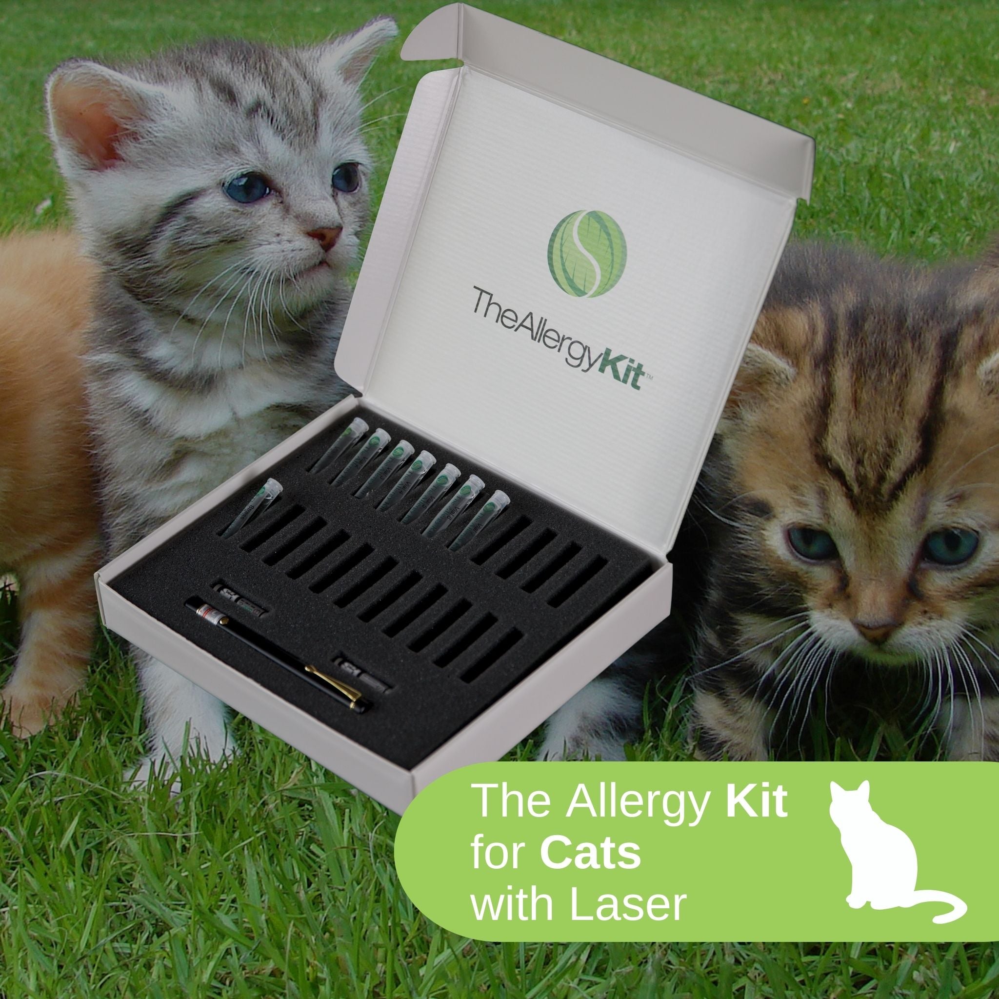The Allergy Kit for Cats with Laser